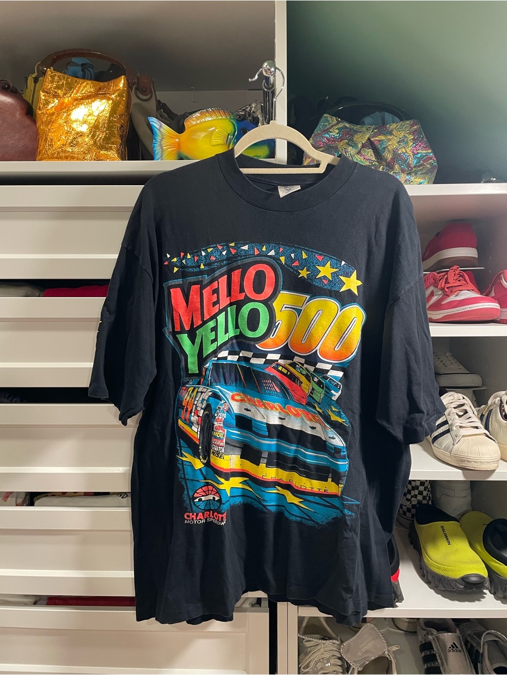 Vintage Black Mello Yello 500 Graphic Tee
